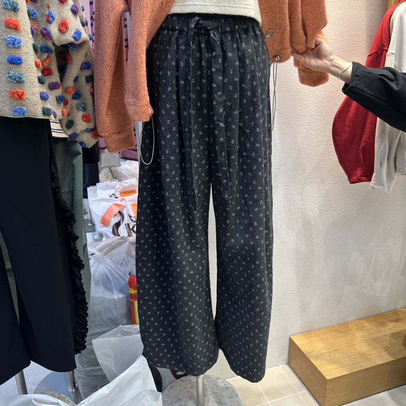 NEAR韓國代購㊣女裝新品休閑25秋冬推薦時尚人氣職業休閑褲NEAR休閑褲圖色1墨色