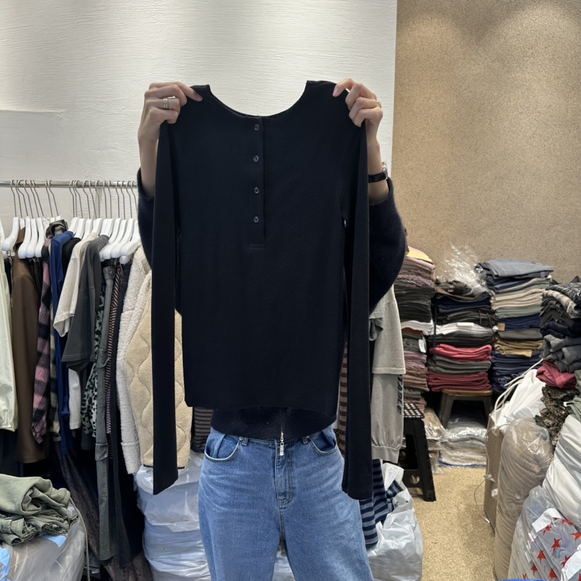 HEIL東大門㊣直郵女裝新品25秋冬人氣休閑職業熱賣時尚長袖T恤HEIL長袖T恤圖色5