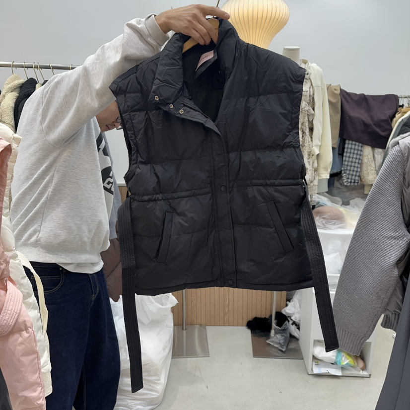 DELIGHT-Q韓國直郵㊣女裝新品時尚職業休閑人氣推薦馬甲絨DELIGHT-Q馬甲圖色3