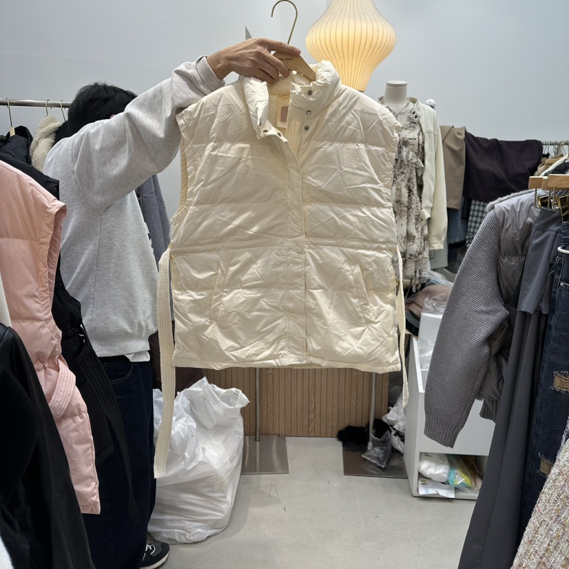 DELIGHT-Q韓國直郵㊣女裝新品時尚職業休閑人氣推薦馬甲絨DELIGHT-Q馬甲圖色4