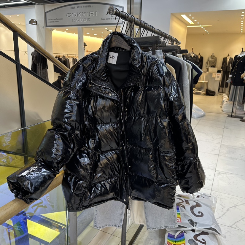 A2/D2東大門㊣代購女裝新款推薦休閑職業短款羽絨服填充鴨絨A2/D2短款羽絨服圖色1