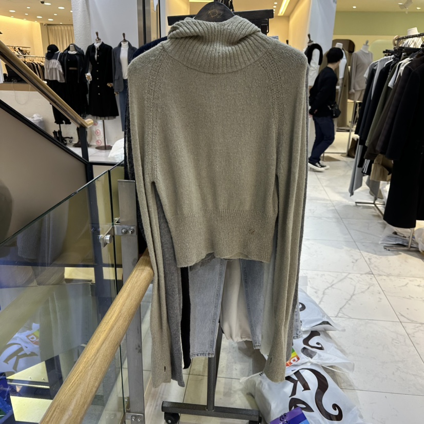 A2/D2東大門㊣實拍女裝新品時尚休閑針織衫連帽針織衫羊駝A2/D2針織衫圖色3