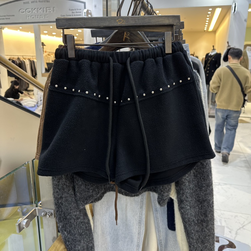 A2/D2東大門㊣直郵女士新品熱賣時尚25秋冬人氣職業休閑短褲A2/D2短褲圖色2