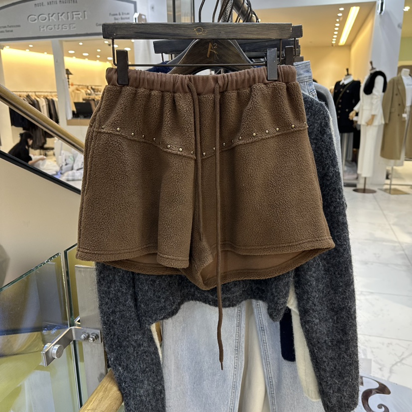 A2/D2東大門㊣直郵女士新品熱賣時尚25秋冬人氣職業休閑短褲A2/D2短褲圖色3