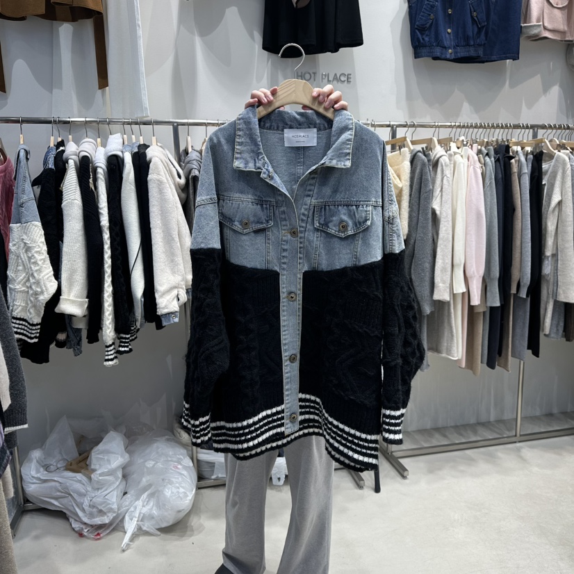 HOT PLACE韓國代購㊣女士新款25秋冬推薦時尚人氣職業夾克HOT PLACE/DREAM GIRIS夾克圖色2