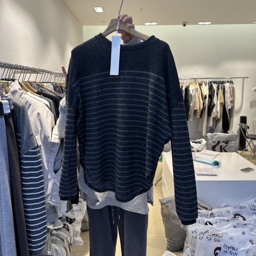 EYEFUL-Q東大門㊣直郵女裝新款熱賣時尚休閑推薦人氣針織衫eyeful針織衫圖色2