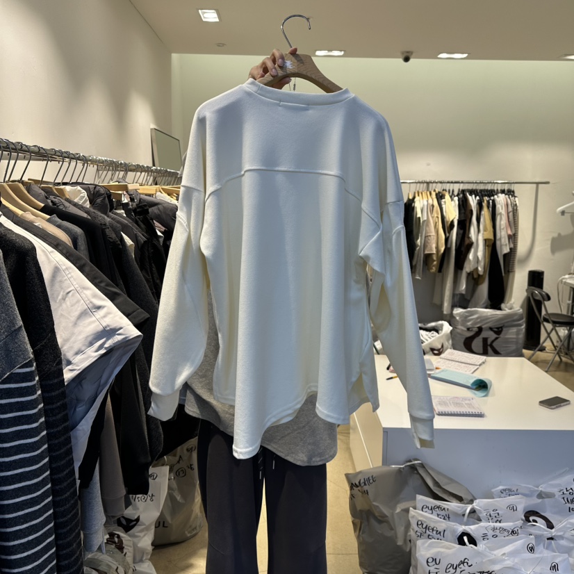 EYEFUL-Q東大門㊣直郵女士新品推薦熱賣人氣25秋冬休閑衛衣eyeful衛衣