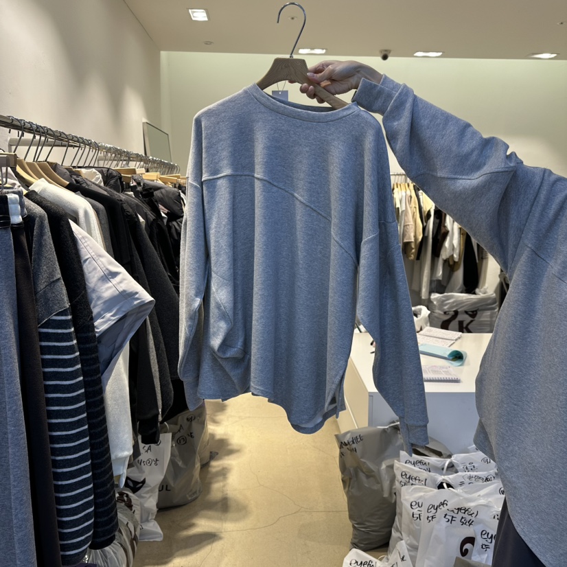 EYEFUL-Q東大門㊣直郵女士新品推薦熱賣人氣25秋冬休閑衛衣eyeful衛衣圖色2