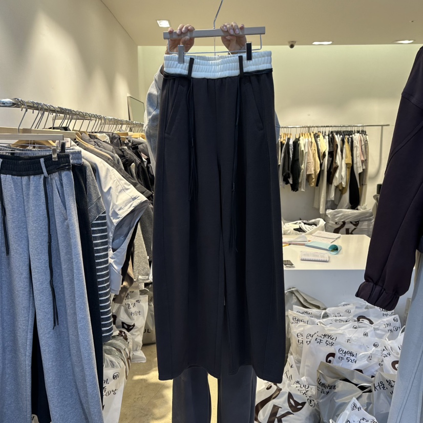 EYEFUL-Q東大門㊣實拍女士新款推薦25秋冬熱賣休閑職業休閑褲eyeful休閑褲圖色2