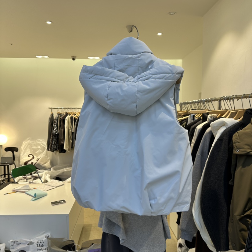 EYEFUL-Q韓國代購㊣女裝新品時尚推薦熱賣25秋冬馬甲雙排扣eyeful馬甲