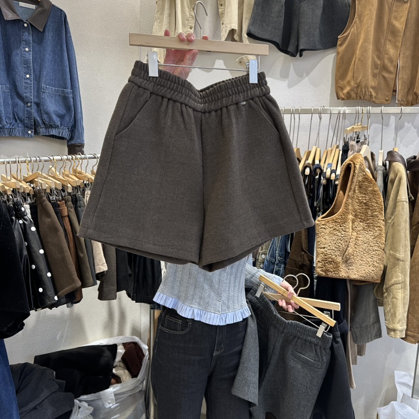 HIPTIQUE東大門㊣代購女裝新款時尚熱賣休閑人氣職業25秋冬短褲HIPTIQUE短褲圖色2