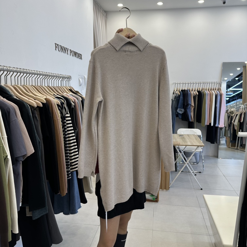 FUNNY POWDER東大門㊣直郵女裝新款休閑職業人氣推薦連衣裙THE FUNNY連衣裙