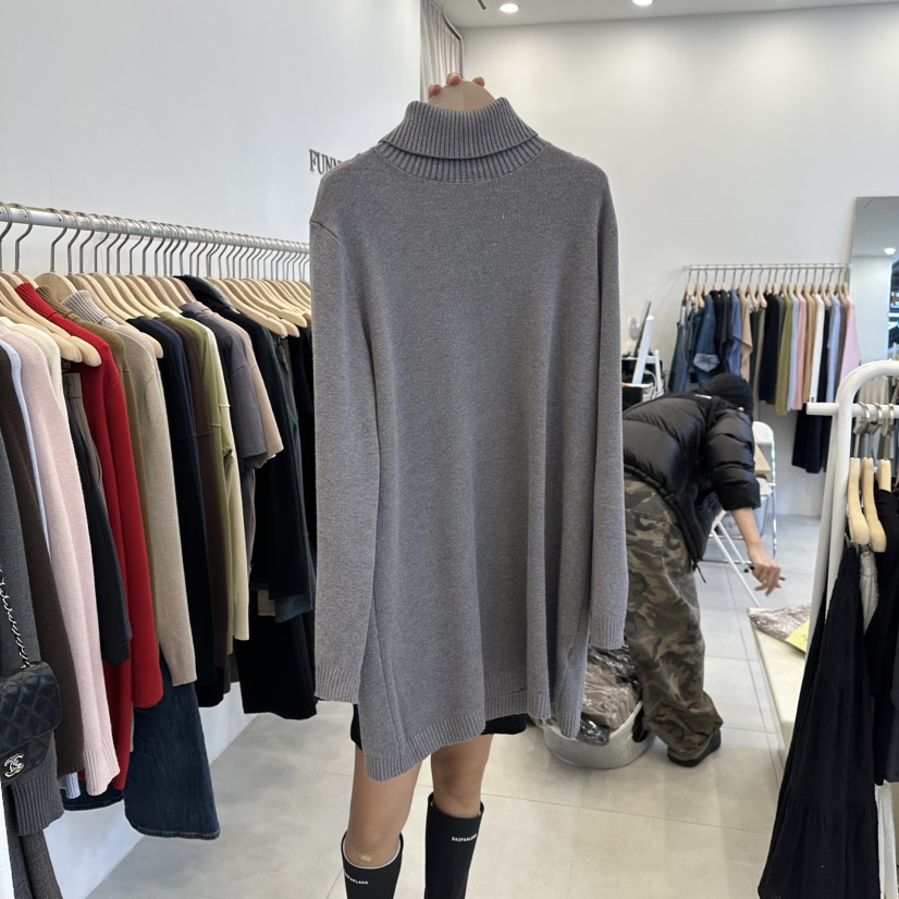 FUNNY POWDER東大門㊣直郵女裝新款休閑職業人氣推薦連衣裙THE FUNNY連衣裙圖色2