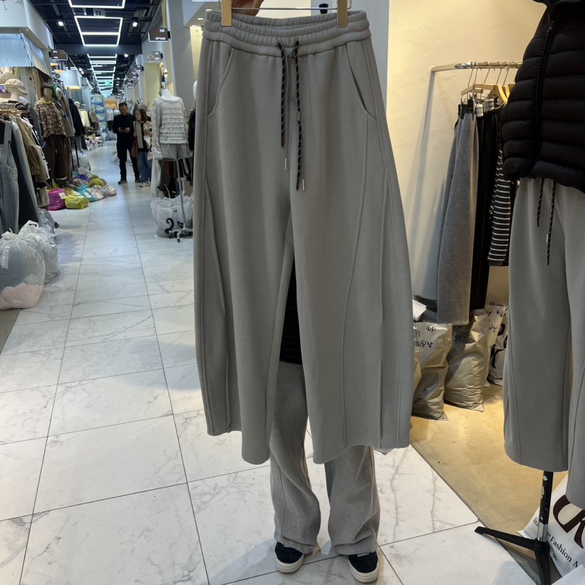 EYEFUL-Q東大門㊣直郵女裝新款時尚休閑人氣職業休閑褲加絨eyeful休閑褲圖色2