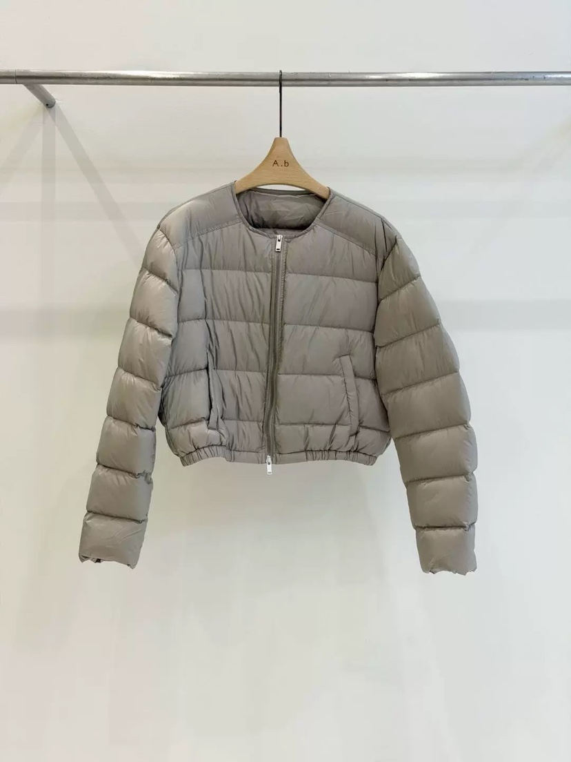 AUTUMN BEIGE-Q東大門㊣直郵女裝新款時尚短款羽絨服填充鴨絨A.b/AUTUMN BEIGE短款羽絨服圖色5