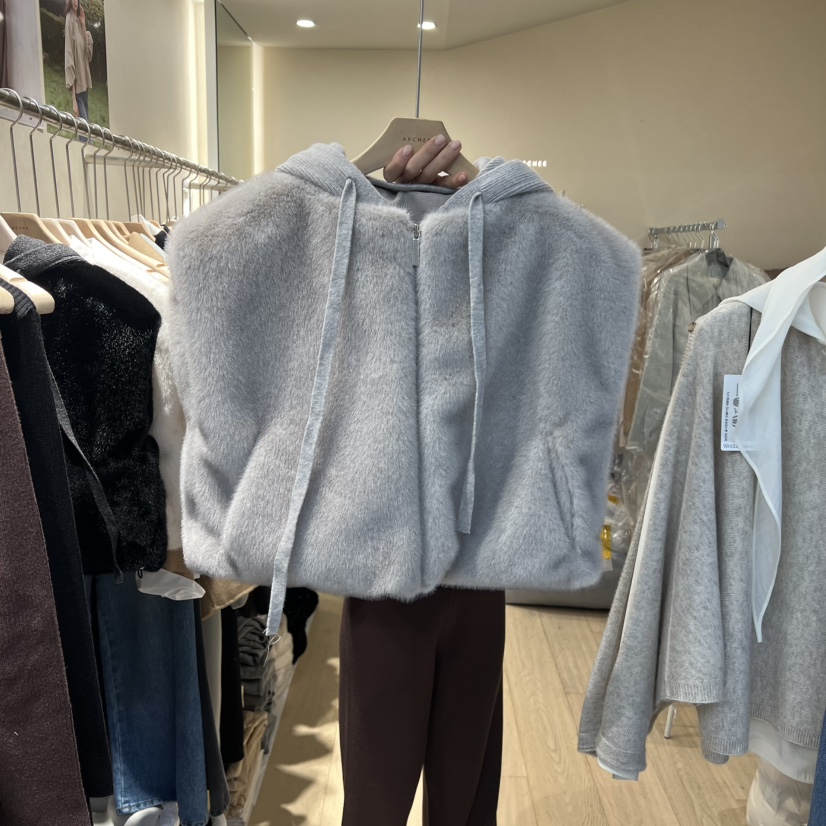 ARCHER東大門㊣直郵女士新品25秋冬人氣時尚休閑推薦馬甲貂皮ARCHER馬甲圖色1