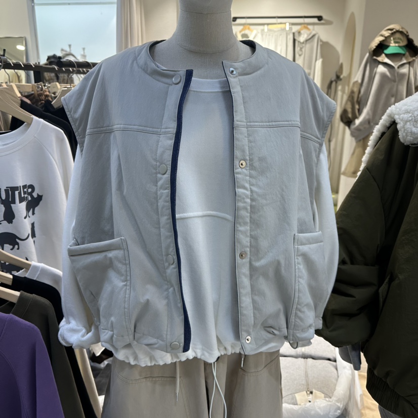 IN KIRA東大門㊣直郵女裝新款熱賣25秋冬人氣推薦休閑馬甲IN KIRA馬甲圖色1