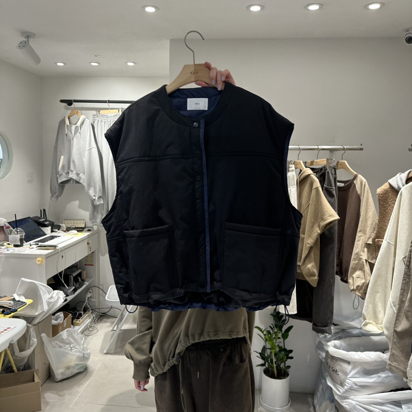 IN KIRA東大門㊣直郵女裝新款熱賣25秋冬人氣推薦休閑馬甲IN KIRA馬甲圖色2