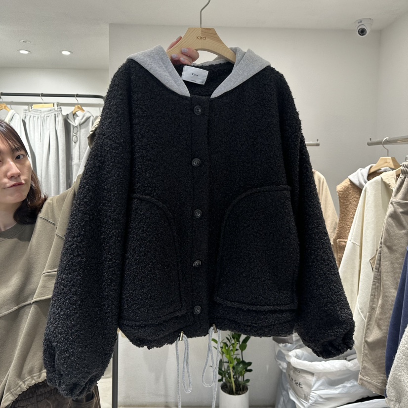 IN KIRA東大門㊣實拍女士新品休閑職業人氣熱賣25秋冬夾克IN KIRA夾克圖色3