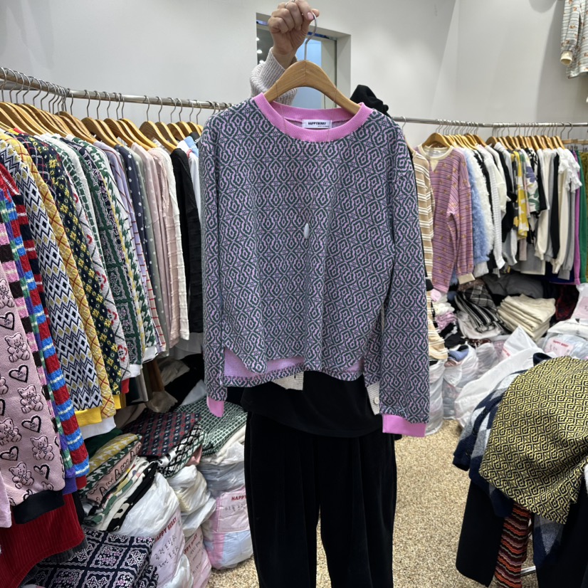 HAPPYBERRY東大門㊣代購女裝新品時尚25秋冬推薦人氣休閑衛衣HAPPYBERRY衛衣圖色2