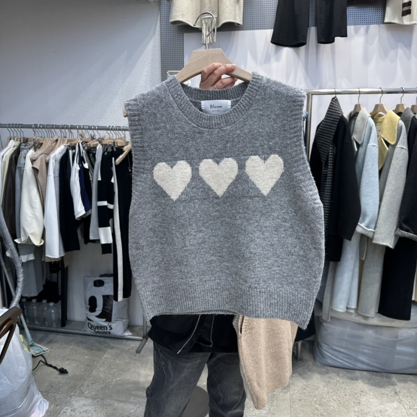 BLOOM東大門㊣實拍女士新品25秋冬熱賣時尚推薦職業休閑馬甲BLOOM-Q馬甲圖色2