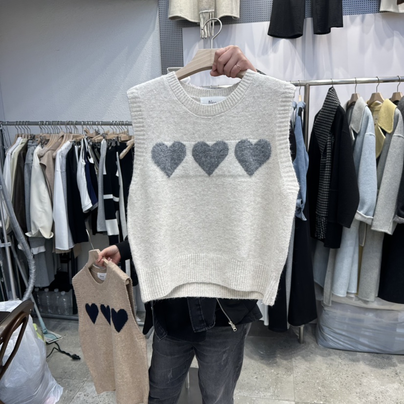 BLOOM東大門㊣實拍女士新品25秋冬熱賣時尚推薦職業休閑馬甲BLOOM-Q馬甲圖色4