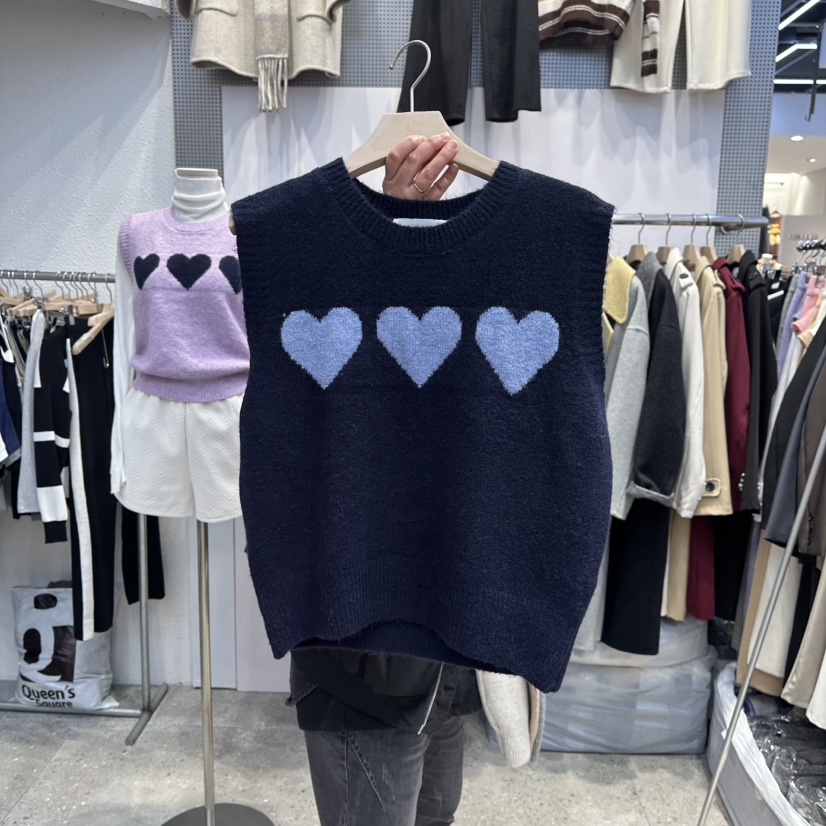 BLOOM東大門㊣實拍女士新品25秋冬熱賣時尚推薦職業休閑馬甲BLOOM-Q馬甲圖色5