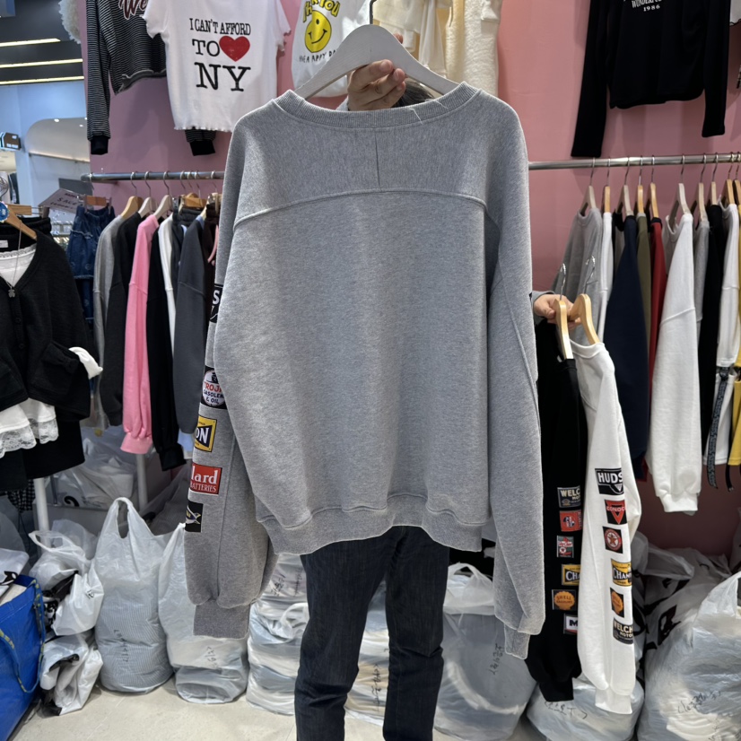 K STORY東大門㊣實拍女士新款時尚職業人氣25秋冬推薦衛衣K STORY衛衣