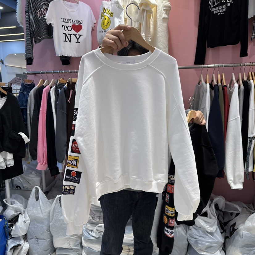 K STORY東大門㊣實拍女士新款時尚職業人氣25秋冬推薦衛衣K STORY衛衣圖色1