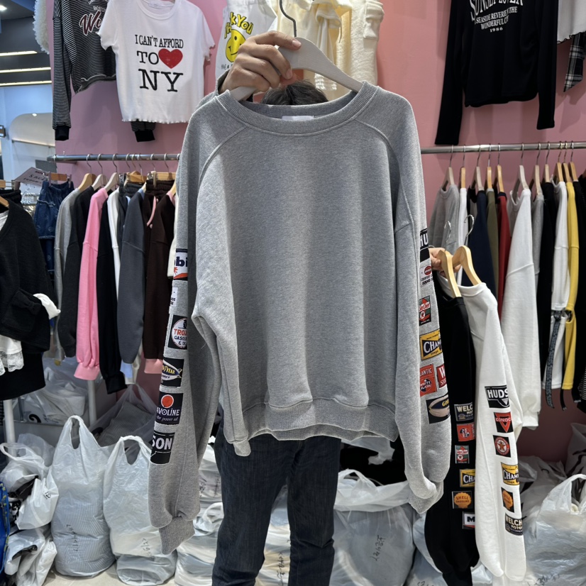 K STORY東大門㊣實拍女士新款時尚職業人氣25秋冬推薦衛衣K STORY衛衣圖色3