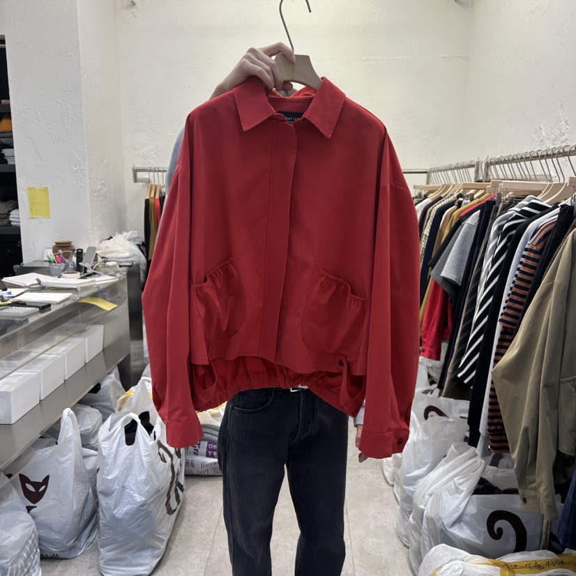 DA YLOG東大門㊣直郵女士新品休閑推薦25秋冬夾克口袋褶皺DA YLOG夾克圖色2