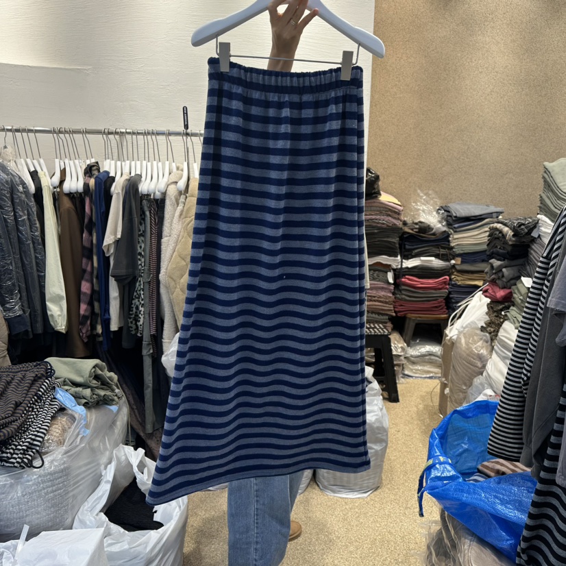 HEIL韓國代購㊣女士新品25秋冬人氣熱賣職業時尚長裙單排扣HEIL長裙