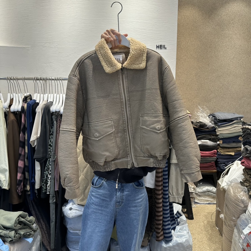 HEIL東大門㊣實拍女士新款人氣時尚職業25秋冬推薦休閑夾克HEIL夾克圖色1