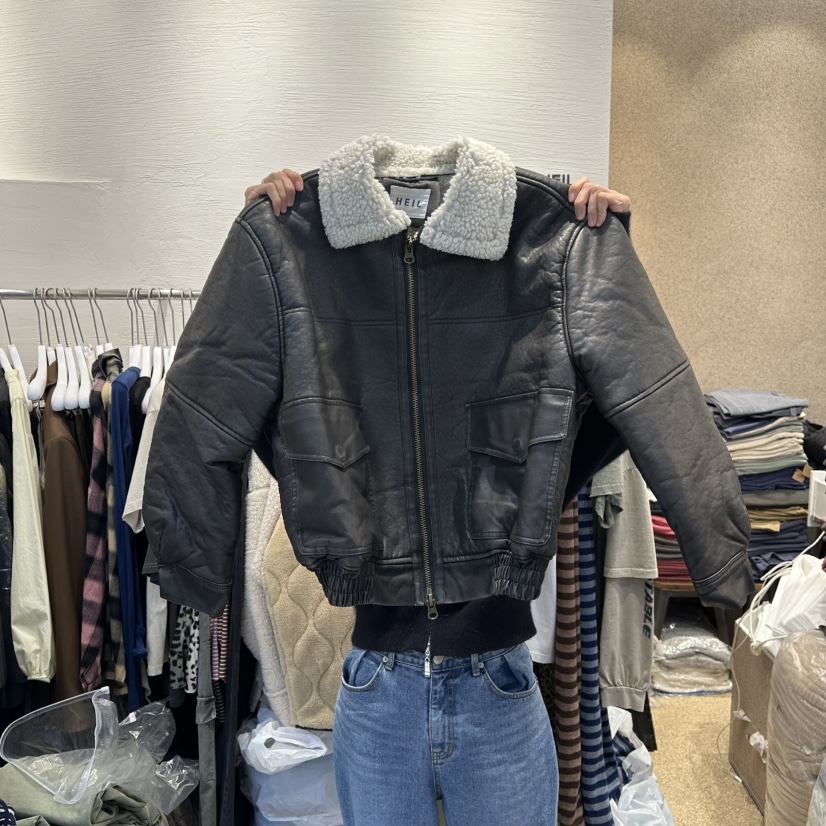 HEIL東大門㊣實拍女士新款人氣時尚職業25秋冬推薦休閑夾克HEIL夾克圖色2