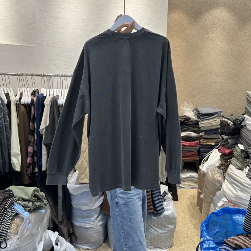 HEIL東大門㊣直郵女士新款時尚人氣25秋冬推薦熱賣職業長袖T恤HEIL長袖T恤