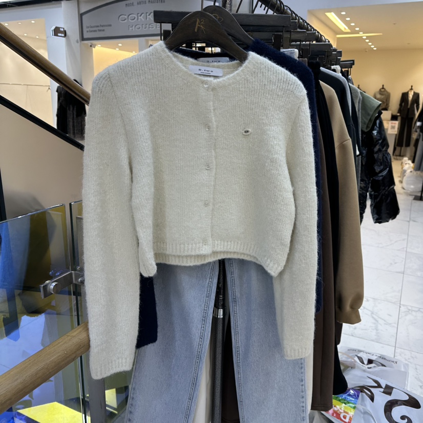 A2/D2東大門㊣直郵女士新品人氣職業推薦時尚熱賣針織衫開衫A2/D2針織衫圖色1