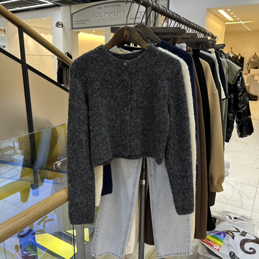 A2/D2東大門㊣直郵女士新品人氣職業推薦時尚熱賣針織衫開衫A2/D2針織衫圖色3