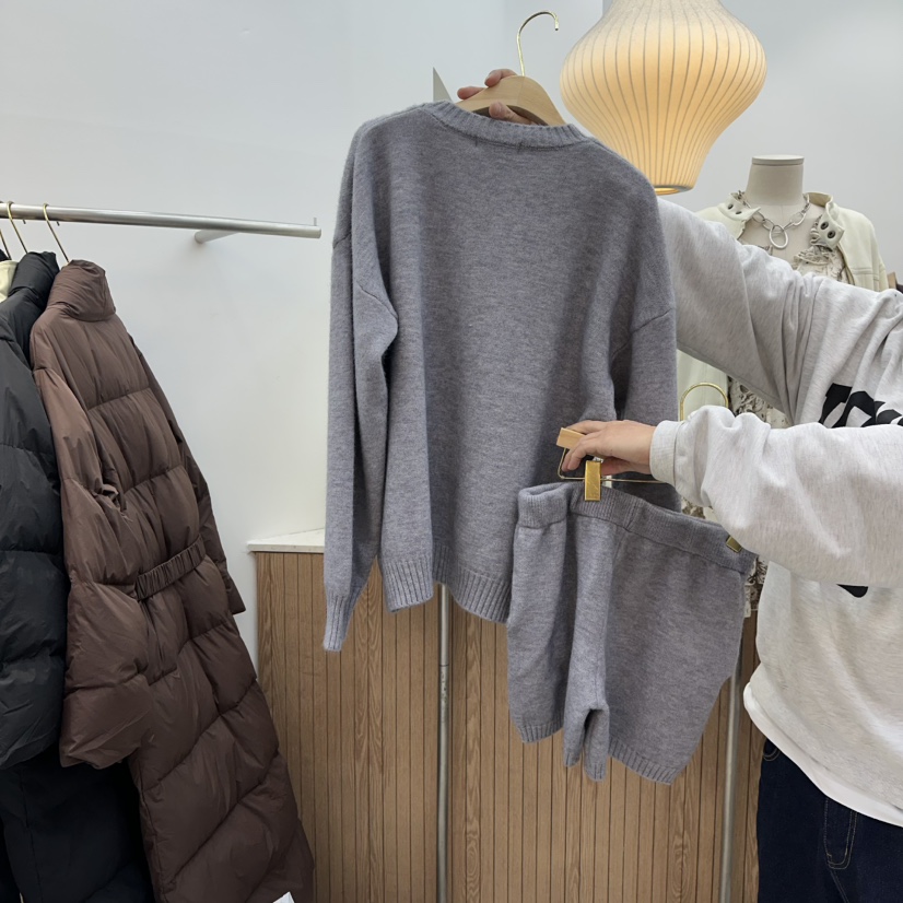 DELIGHT-Q東大門㊣代購女士新品推薦人氣25秋冬套裝兩件套套裝DELIGHT-Q套裝