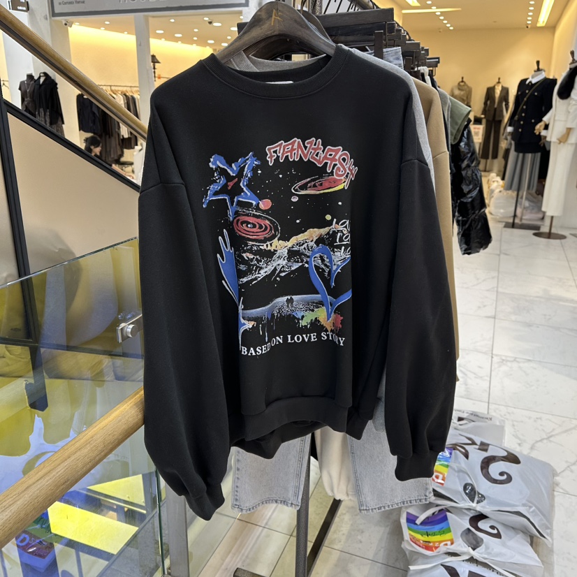 A2/D2東大門㊣代購女裝新品25秋冬推薦熱賣衛衣羊毛衫加絨A2/D2衛衣圖色3