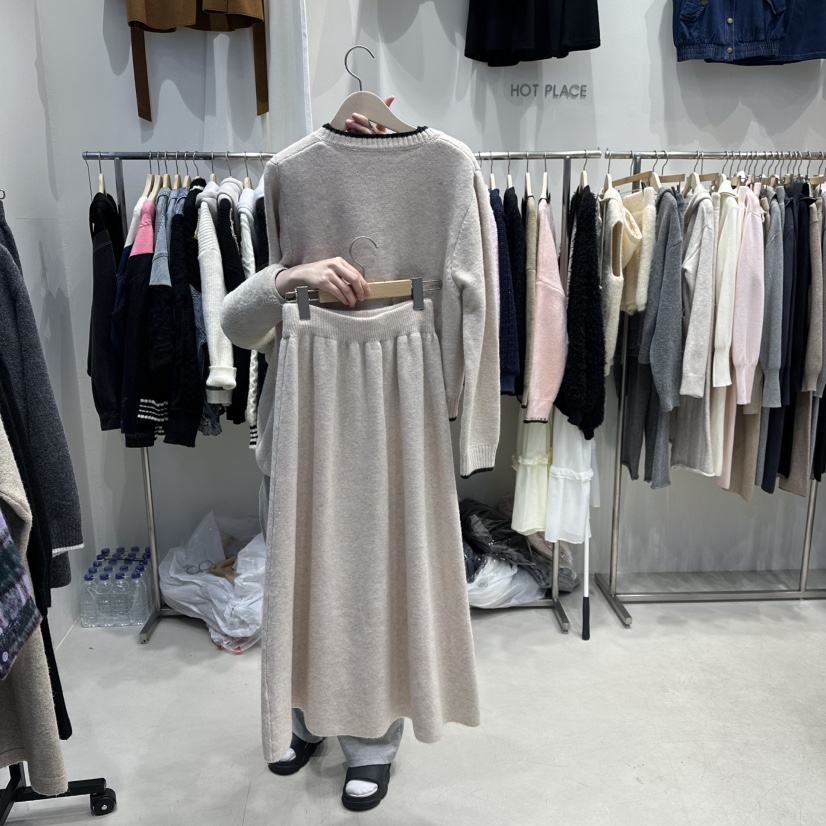 HOT PLACE東大門㊣實拍女士新品人氣休閑時尚25秋冬套裝三件套HOT PLACE/DREAM GIRIS套裝