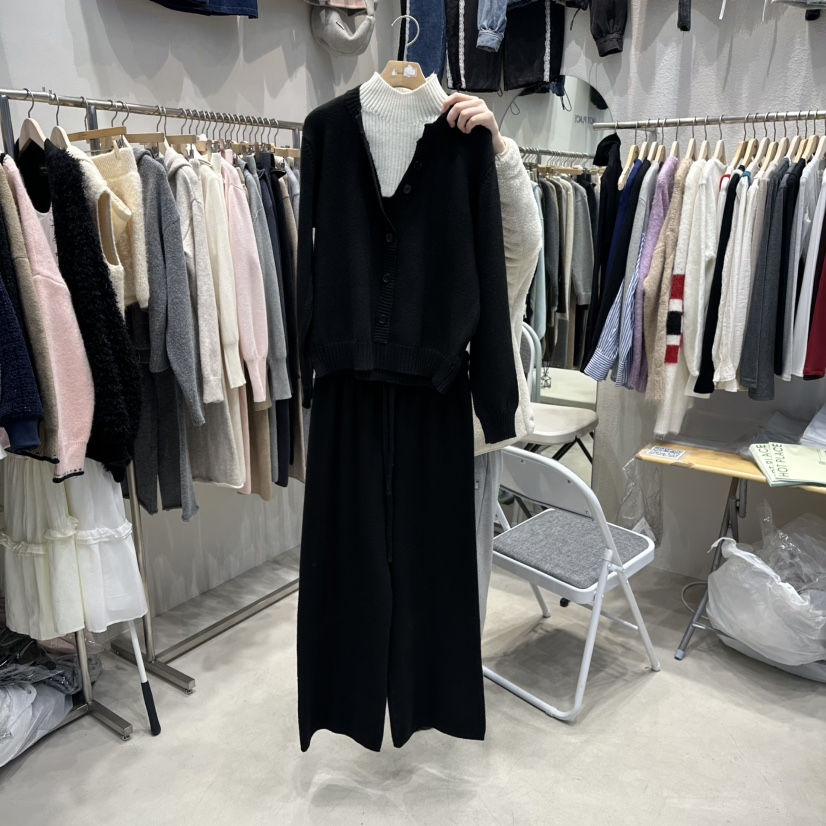 HOT PLACE東大門㊣直郵女士新款熱賣25秋冬套裝兩件套套裝HOT PLACE/DREAM GIRIS套裝圖色3