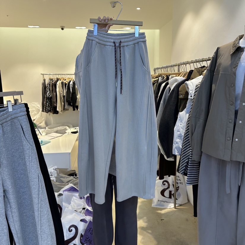 EYEFUL-Q東大門㊣實拍女士新款推薦休閑時尚職業休閑褲加絨eyeful休閑褲圖色2