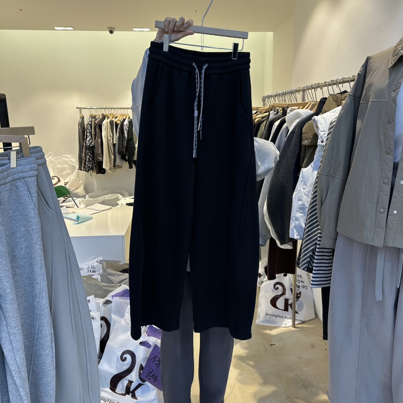 EYEFUL-Q東大門㊣實拍女士新款推薦休閑時尚職業休閑褲加絨eyeful休閑褲圖色3