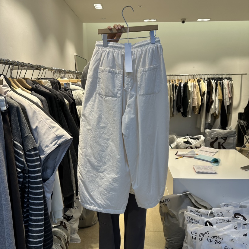 EYEFUL-Q韓國直郵㊣女士新款熱賣職業推薦25秋冬休閑褲填充eyeful休閑褲