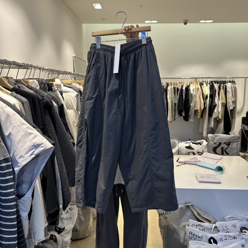 EYEFUL-Q韓國直郵㊣女士新款熱賣職業推薦25秋冬休閑褲填充eyeful休閑褲圖色2