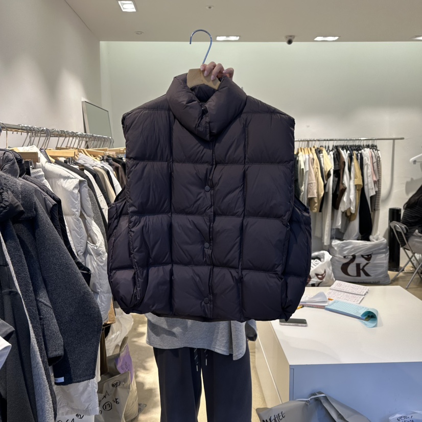 EYEFUL-Q東大門㊣直郵女士新款職業25秋冬推薦熱賣馬甲絎縫eyeful馬甲圖色2