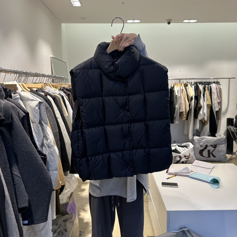 EYEFUL-Q東大門㊣直郵女士新款職業25秋冬推薦熱賣馬甲絎縫eyeful馬甲圖色3