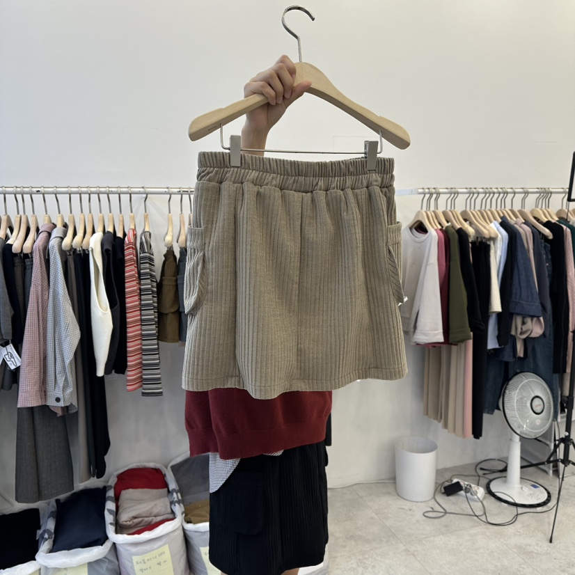 FUNNY POWDER韓國直郵㊣女士新品休閑時尚25秋冬職業推薦短裙THE FUNNY短裙