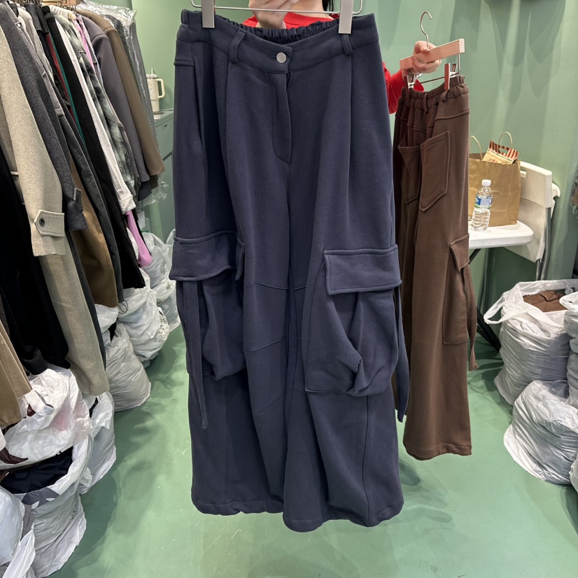 ROMANTIC NEWYORK東大門㊣直郵女裝新品25秋冬職業休閑休閑褲ROMANTIC NEWYORK休閑褲圖色2