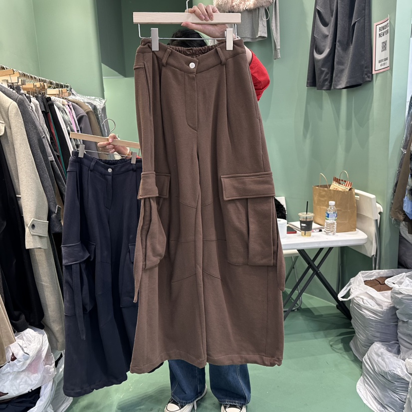 ROMANTIC NEWYORK東大門㊣直郵女裝新品25秋冬職業休閑休閑褲ROMANTIC NEWYORK休閑褲圖色3